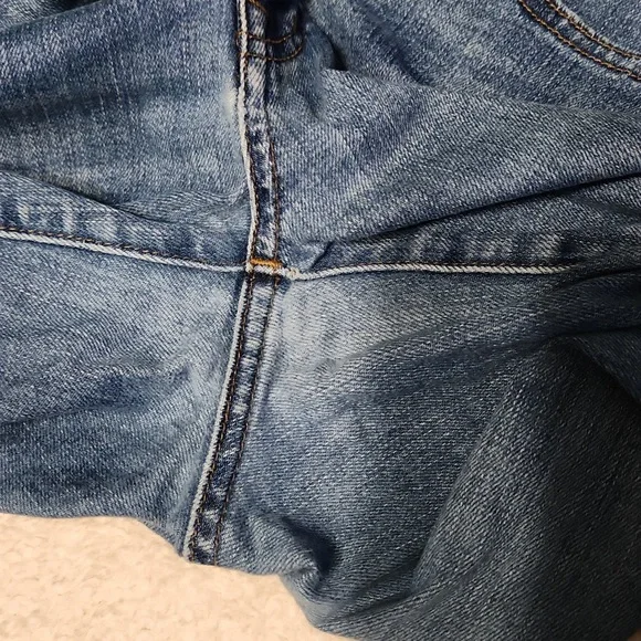 Madewell 9" High Rise Skinny Jeans 26T Distressed Hem - Picture 11 of 11